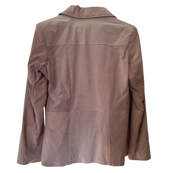 Soft Pink leather jacket wilson leather vintage leather - Picture 3 of 4